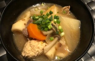 picture for this week's soup Miso Chanko